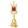 Reliquiario dorato H 28 cm