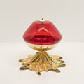 Lámpara Estrella de Marte 18x17 cm - Rojo/Oro