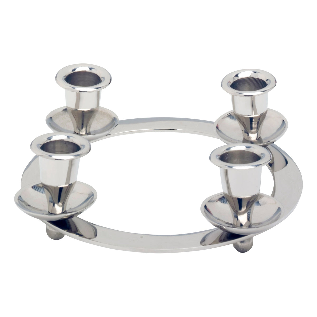 Corona placcato nickel D 21 cm