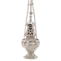Turibolo placcato nickel H 30 cm