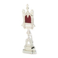 Reliquiario placcato argento H 28 cm