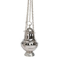 Turibolo placcato nickel H 24 cm