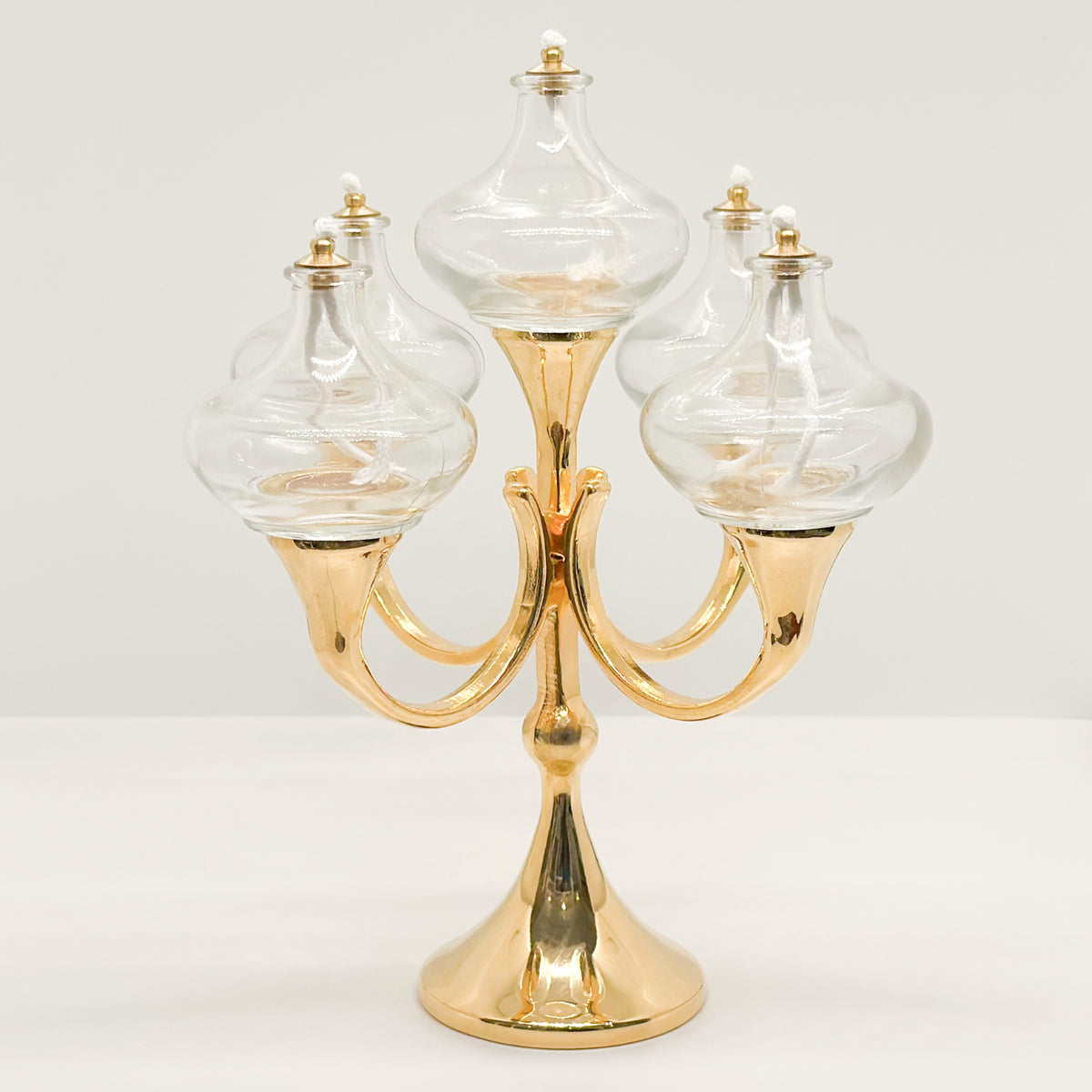 Lampada 5 Fiamme Altezza 23 cm