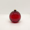 Lampada In Cristallo A Cera Liquida 12x14.5 cm - Rosso
