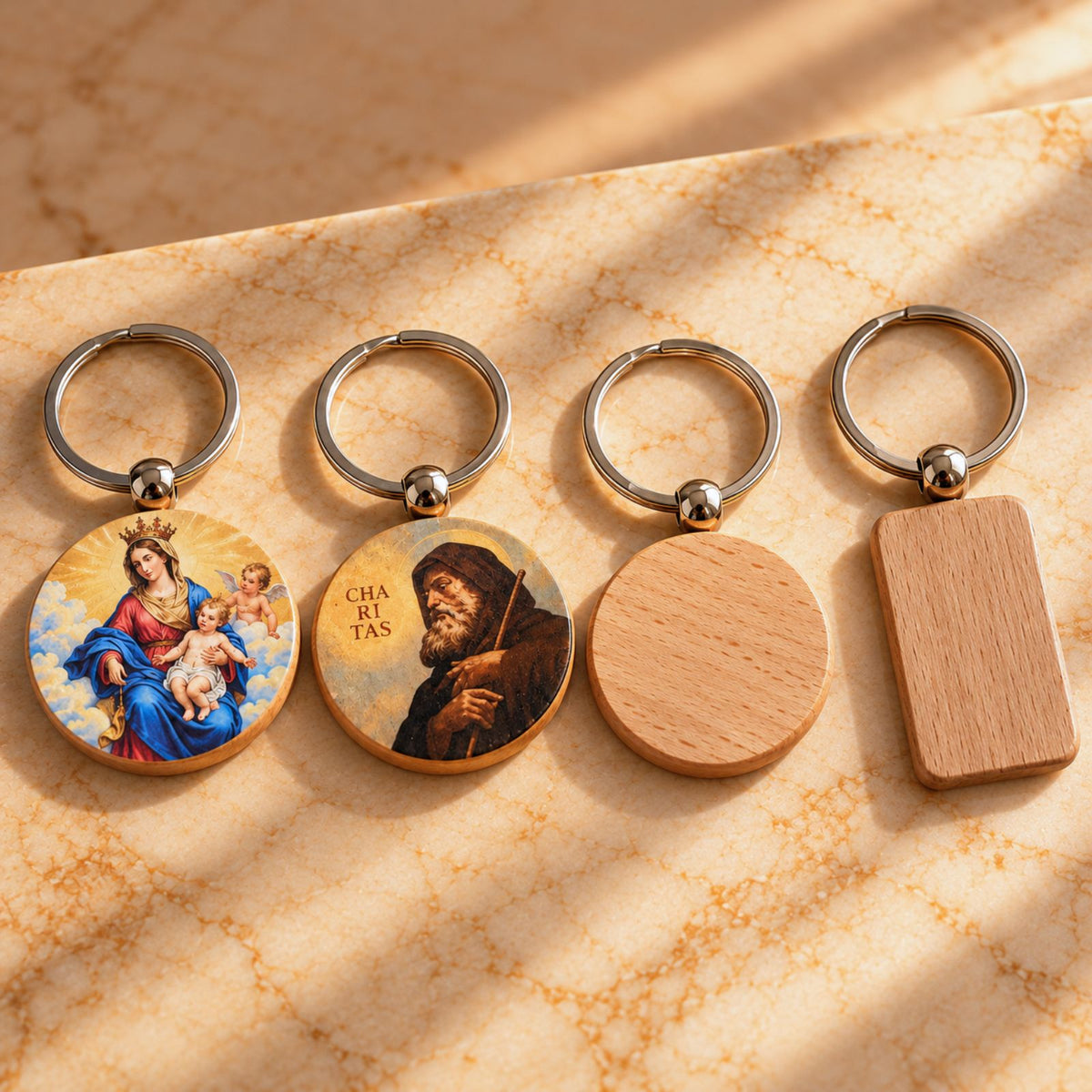 Metal keychains