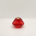 Lucerna In Vetro Colorato 10x7 cm - Rosso