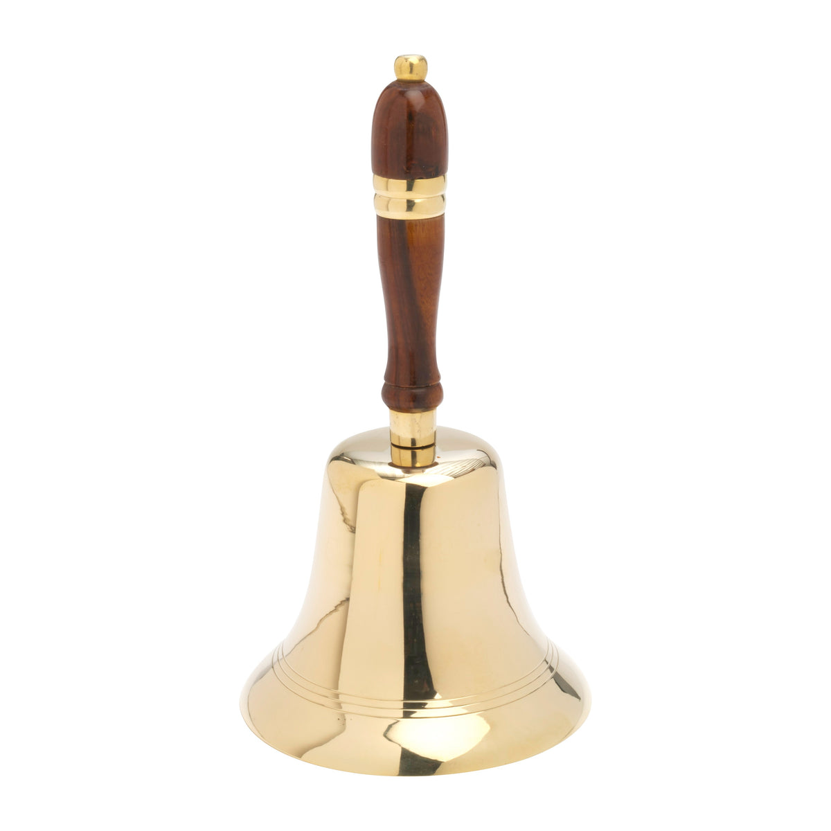 Campana altare manico di legno H 26 cm