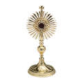 Reliquiario dorato H 28 cm