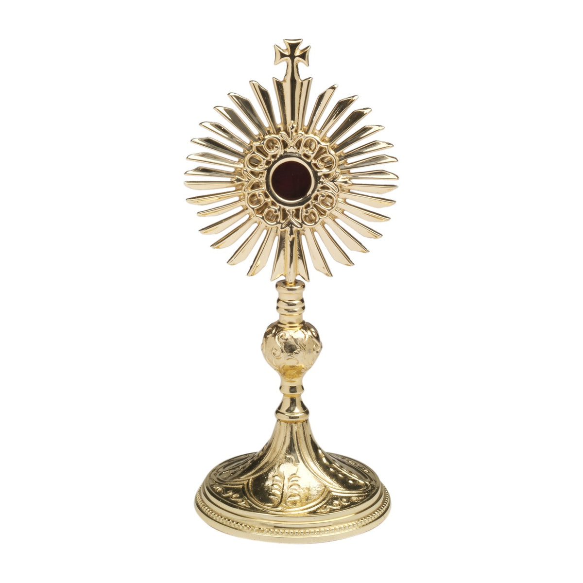 Reliquiario dorato H 28 cm