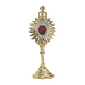 Reliquiario dorato H 18 cm