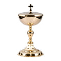 Pisside dorato H 25 cm