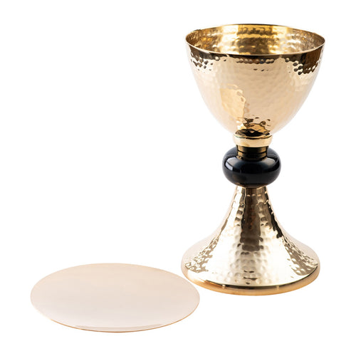 Calice dorato H 20 cm
