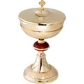 Ciborio dorato H 27 cm