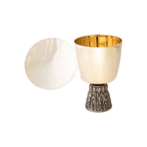 Calice dorato H 15 cm