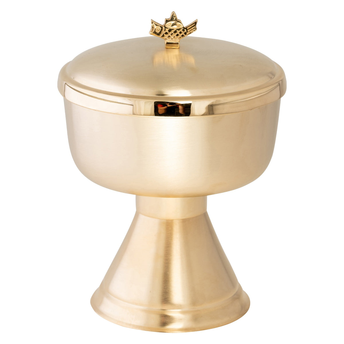 Ciborio dorato H 16 cm