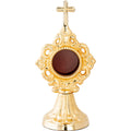 Reliquiario dorato H 17 cm
