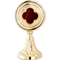 Reliquiario dorato H 15 cm