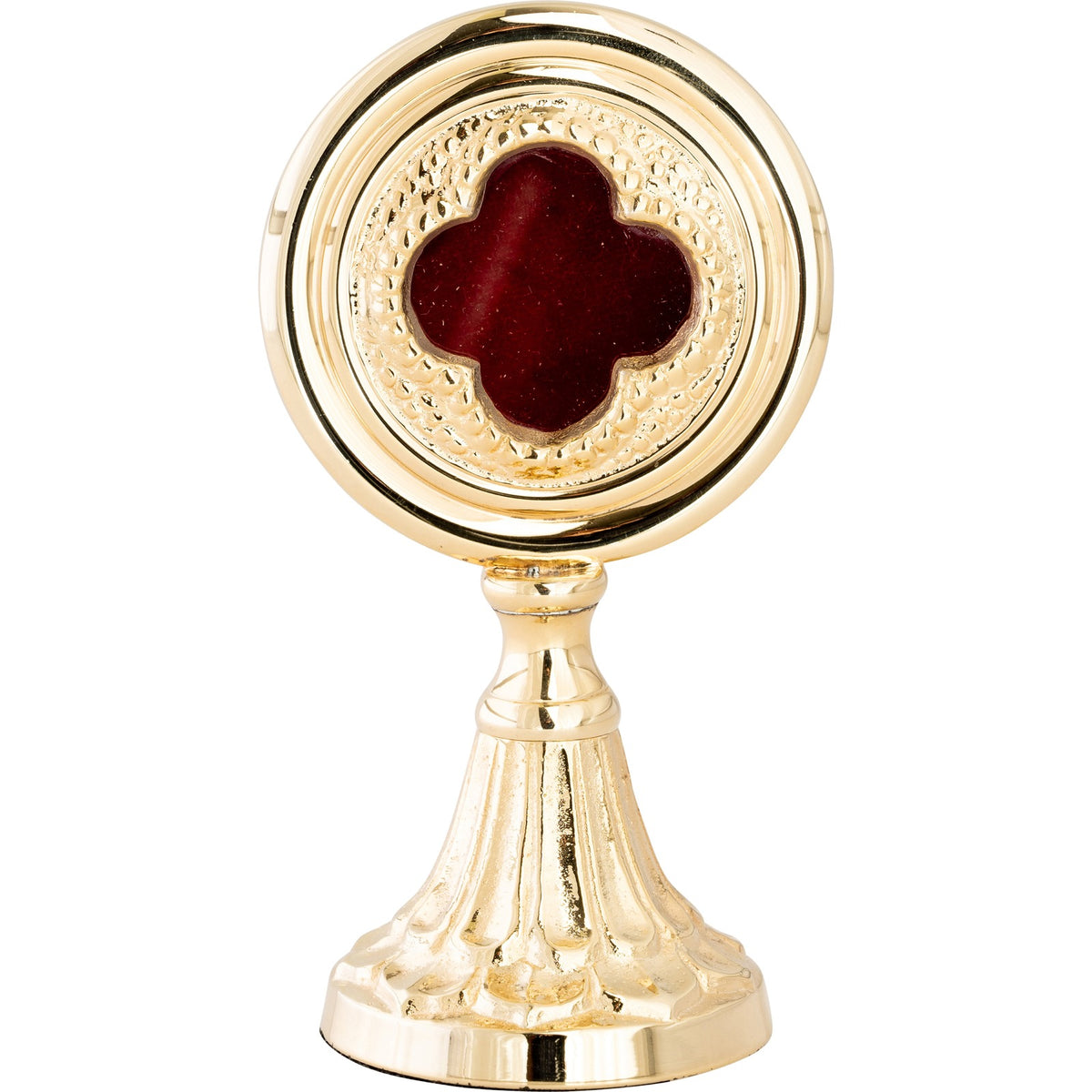 Reliquiario dorato H 15 cm