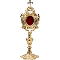 Reliquiario dorato H 31 cm