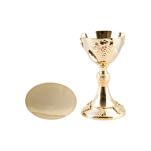Calice dorato H 21,5 cm