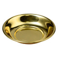 Ciotola per l'acqua in ottone lucido D 16 cm