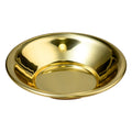 Ciotola per l'acqua in ottone lucido D 12,5 cm