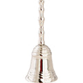 Campana piccola nichelata H 9 cm