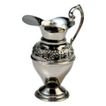 Caraffa per l'acqua nichelata lucida H 16 cm