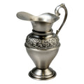 Caraffa per l'acqua nichelata opaca H 16 cm