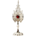 Reliquiario argentato H 40 cm