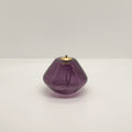 Lámpara de cristal de colores 10x7 cm - Violeta
