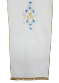 Marian lectern cover M-rose embroidery