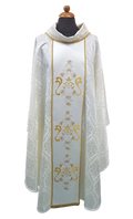 Damask Marian chasuble