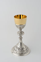 Calice ottone argentato - luxdei.it