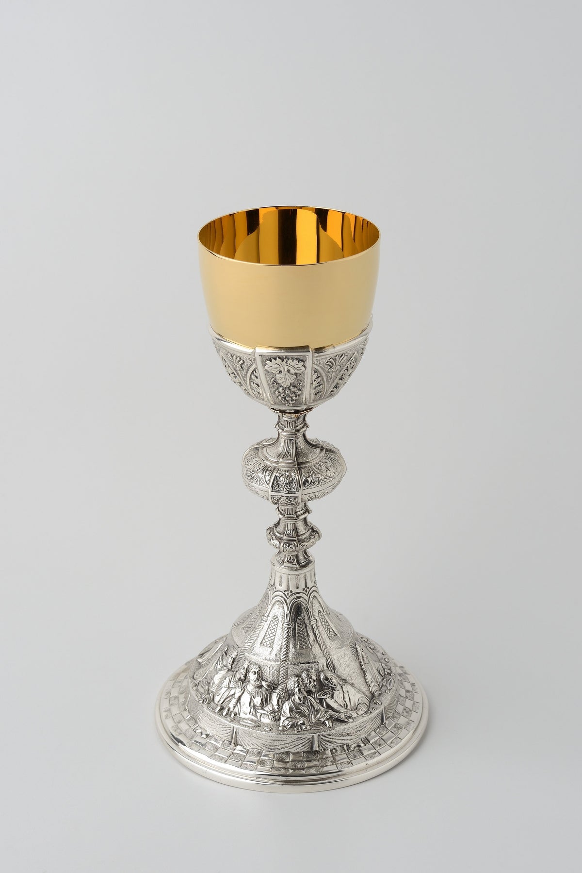 Calice ottone argentato - luxdei.it