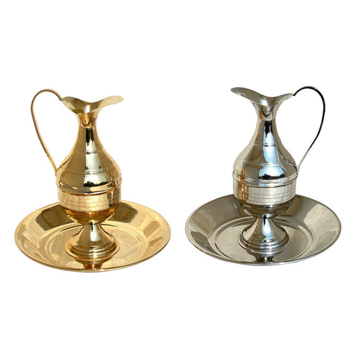 Calici Aperti colore Oro e Argento, altezza 22cm - Diam. 9cm - Lux Dei - Vendita Articoli Religiosi