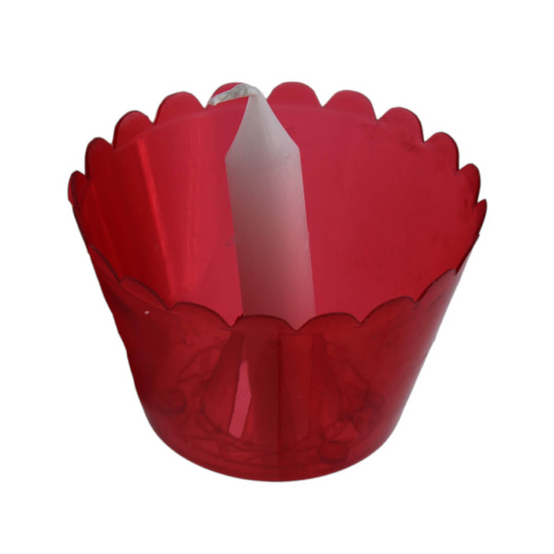 Candela bianca per processioni 1x26cm (10kg) - Lux Dei - Vendita Articoli Religiosi