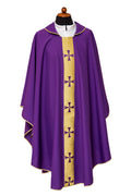 Casula con gallone croci davanti - luxdei.it