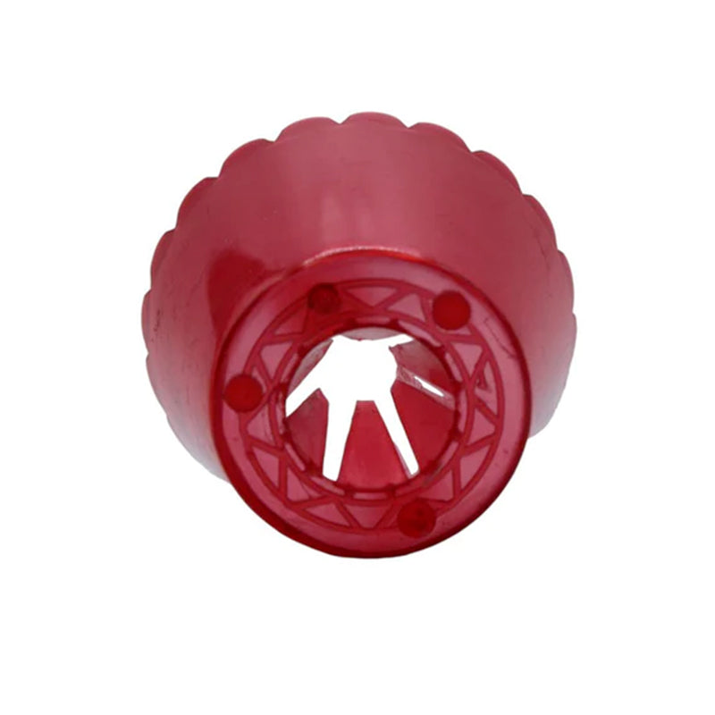 Red plastic torches