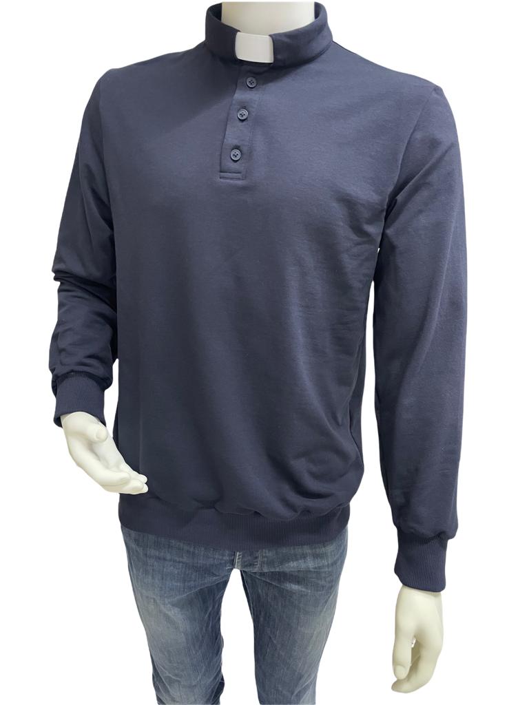 Maglione Clergyman Misto Cotone - Lux Dei - Vendita Articoli Religiosi