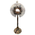 Ostensorio Ostia Magna con Angeli, altezza 60cm – diam. 24cm - Lux Dei - Vendita Articoli Religiosi