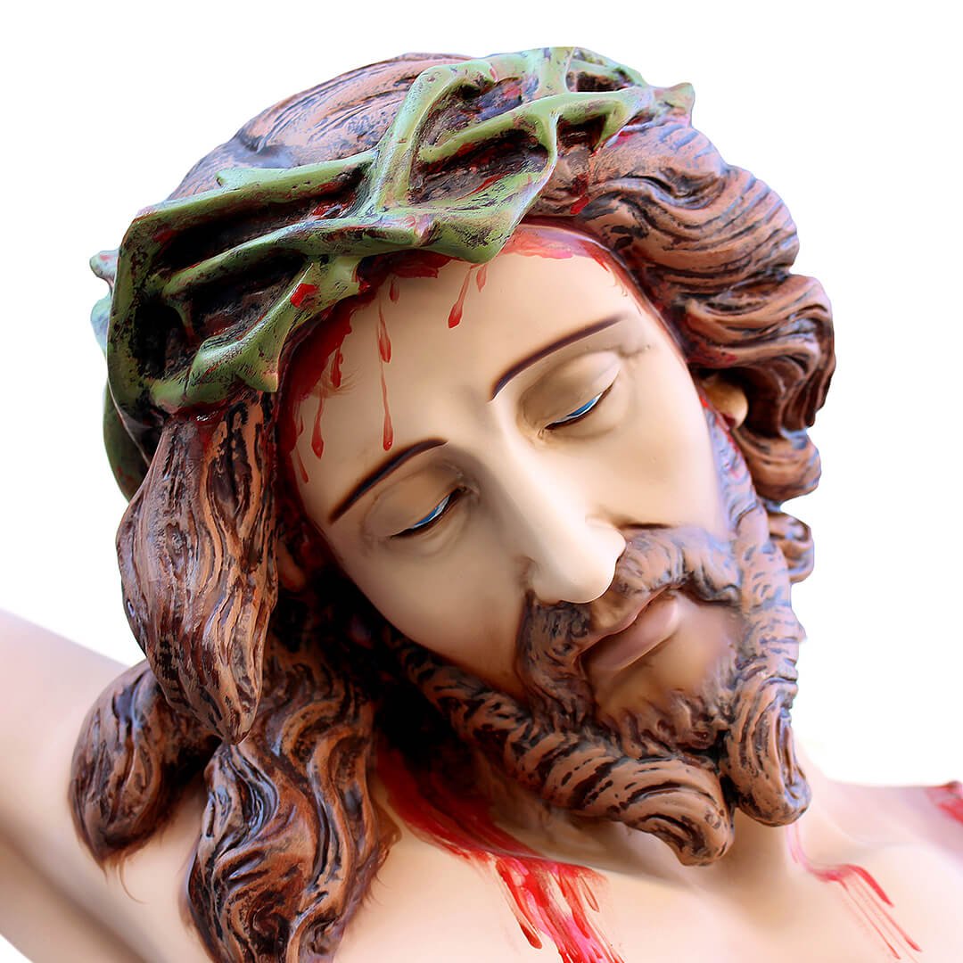 Statua Cristo in Croce - 180cm - Lux Dei - Vendita Articoli Religiosi