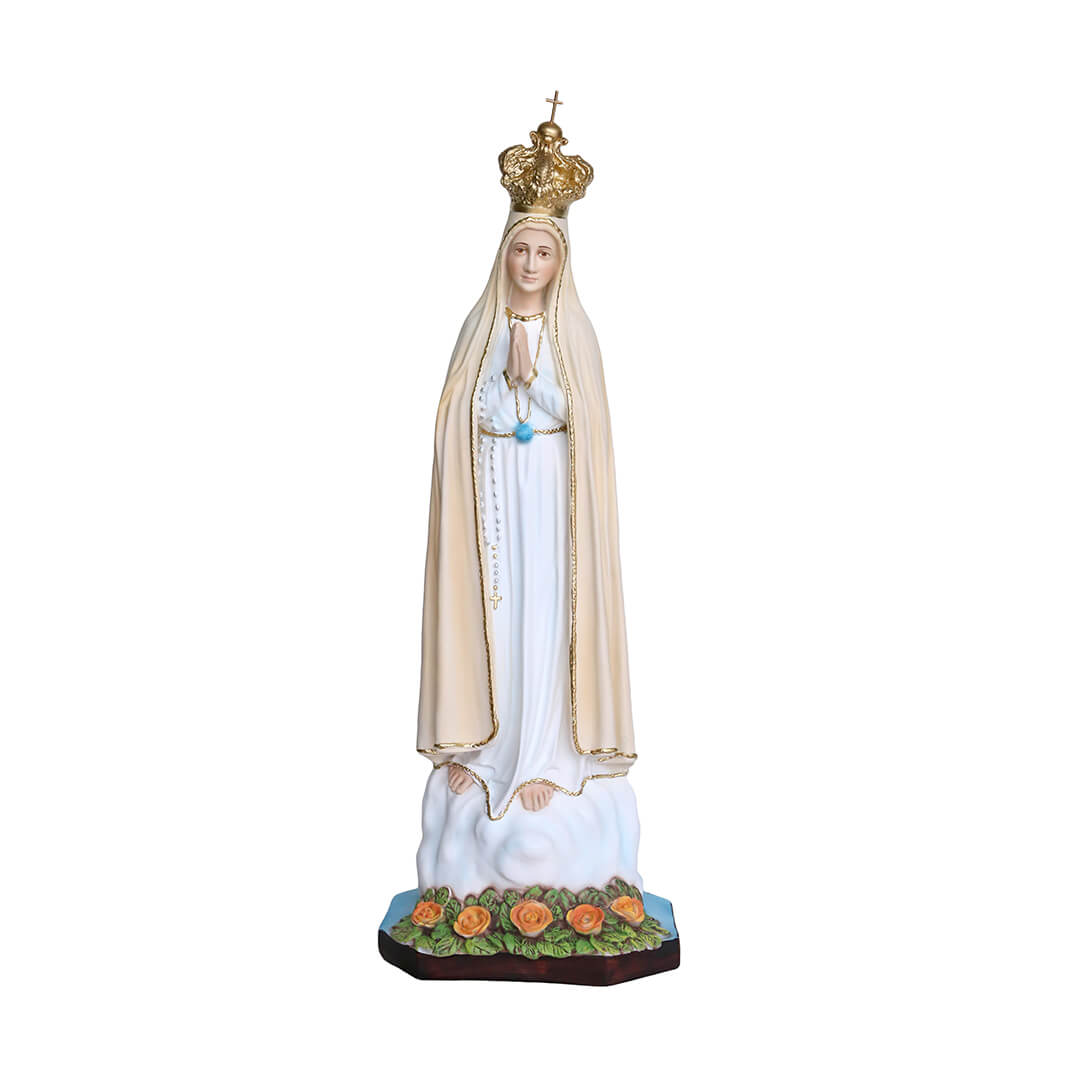 Statua Madonna di Fatima - 65cm - Lux Dei - Vendita Articoli Religiosi