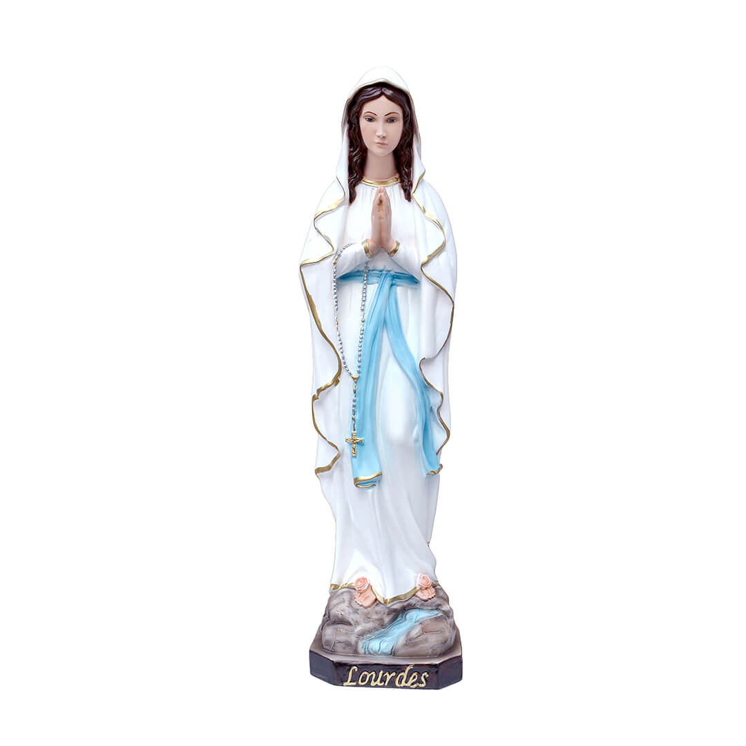 Statua Madonna di Lourdes - 60cm - Lux Dei - Vendita Articoli Religiosi
