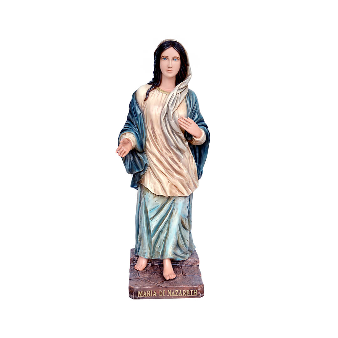 Statua Maria di Nazareth - 120cm - Lux Dei - Vendita Articoli Religiosi