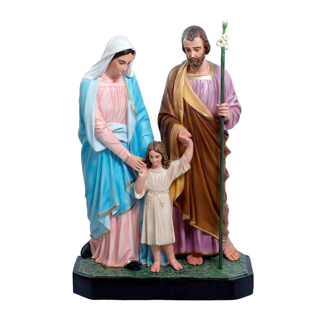 Statua Sacra Famiglia - 110cm - Lux Dei - Vendita Articoli Religiosi