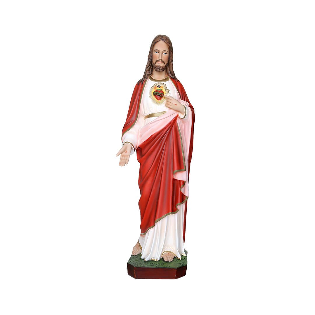 Statua Sacro Cuore - 70cm - Lux Dei - Vendita Articoli Religiosi