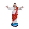 Statua Sacro Cuore braccia aperte - 150cm - Lux Dei - Vendita Articoli Religiosi