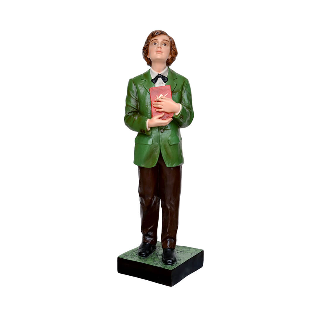 Statua San Domenico Savio - 80cm - Lux Dei - Vendita Articoli Religiosi