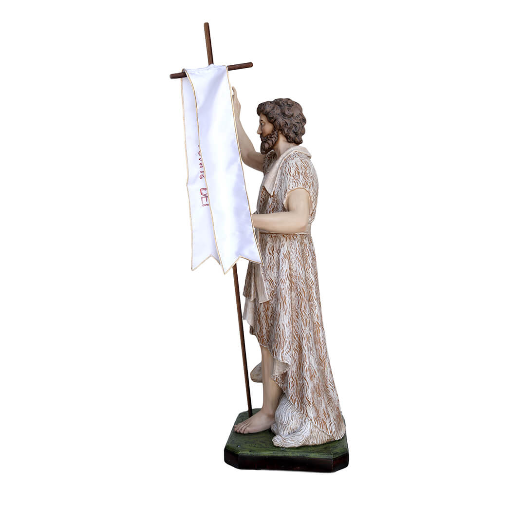 Statua San Giovanni Battista - 60cm - Lux Dei - Vendita Articoli Religiosi
